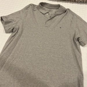 Sz XL Vineyard Vines Slim Fit Polo- Gray